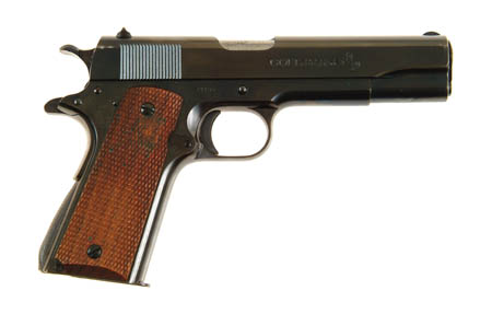 Appraisal: PRE-WAR COLT GOVERNMENT MODEL SUPER Cal Super SN Very fine