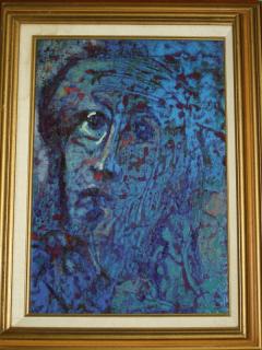 Appraisal: Alfred Milton Duca American - Blue Woman - Identified on