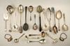 Appraisal: SILVER PLATE LOT - Sixty-five piece lot of silver plate