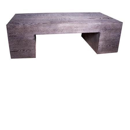 Appraisal: Modern Style Stained Wood Bench Estimate -