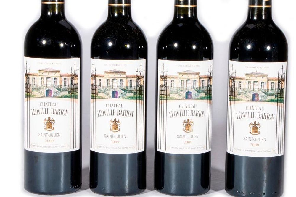 Appraisal: Chateau Leoville Barton Bordeaux four bottles Chateau Leoville Barton Bordeaux