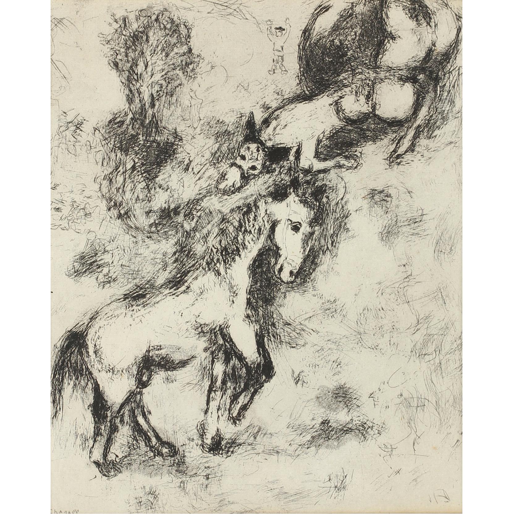 Appraisal: Marc Chagall - Le Cheval et L'Ane The Horse and