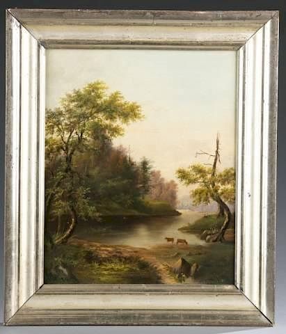 Appraisal: New England landscape O c th c Unknown New England