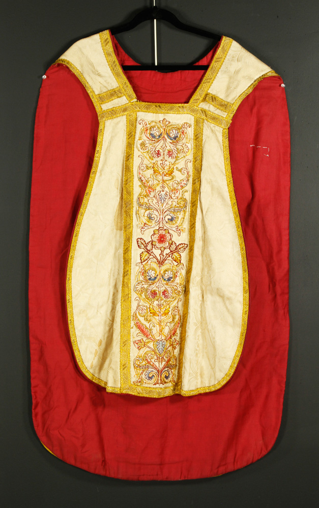 Appraisal: - Hand Embroidered Priest Vestments Hand embroidered priest vestments l