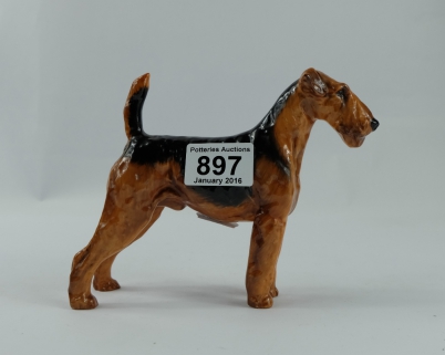 Appraisal: Royal Doulton small Airdale Terrier HN