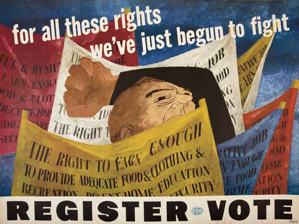 Appraisal: BEN SHAHN - FOR ALL THESE RIGHTS WE'VE JUST BEGUN