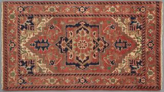 Appraisal: Agra Serapi Carpet ' x ' Agra Serapi Carpet '