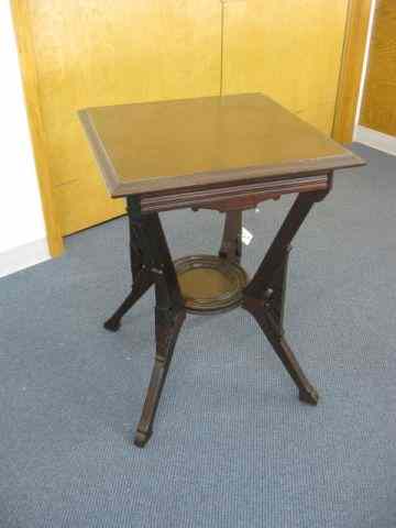 Appraisal: Victorian Library Table Eastlake style