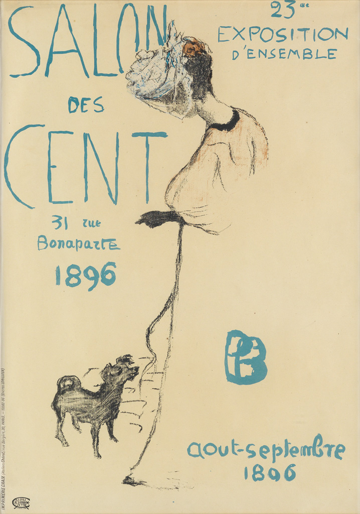 Appraisal: PIERRE BONNARD - SALON DES CENT x inches x cm