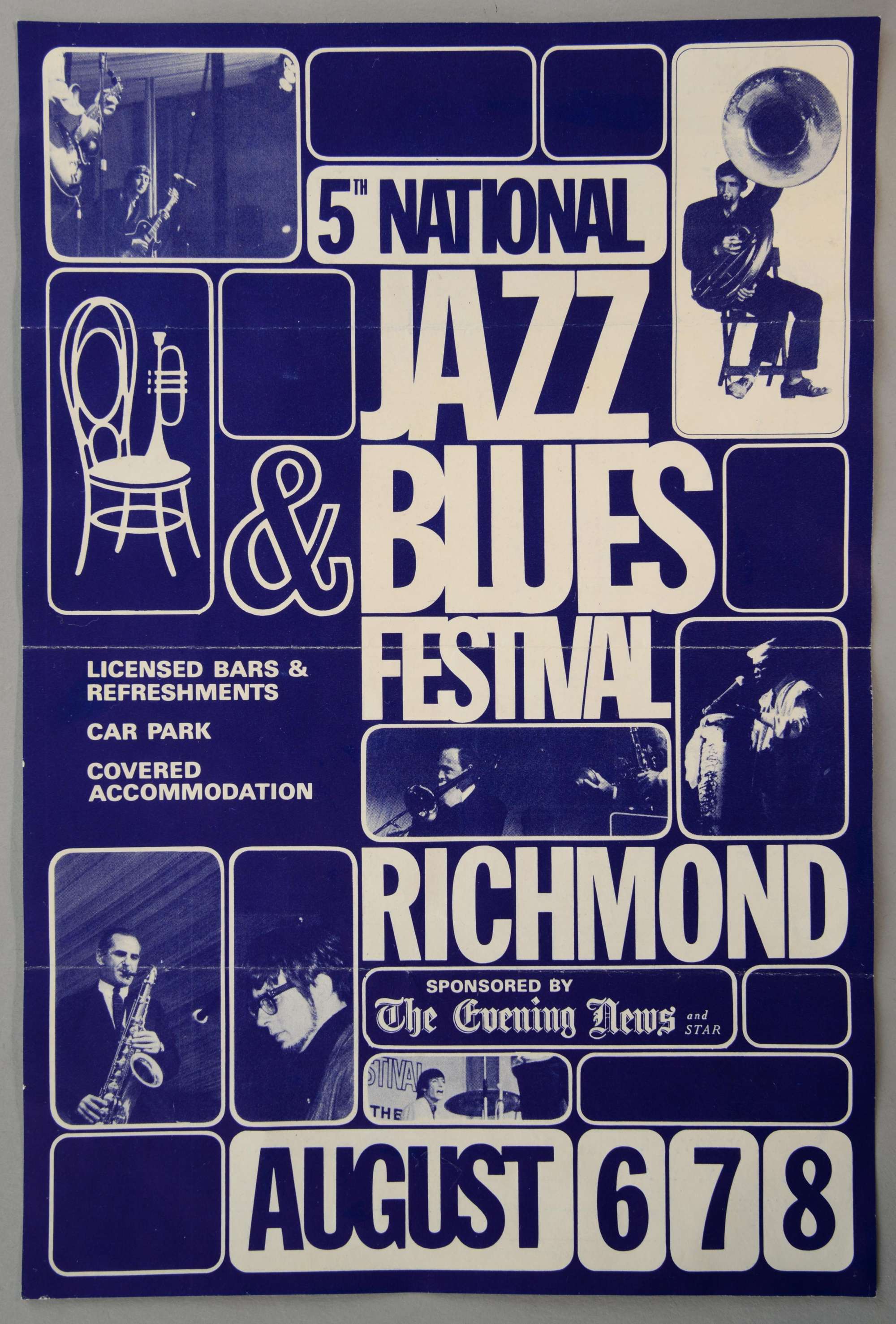 Appraisal: National Jazz Blues Festival flyer Richmond line-up including The Who