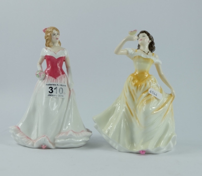 Appraisal: Royal Doulton lady figures Madeline HN and Alice HN