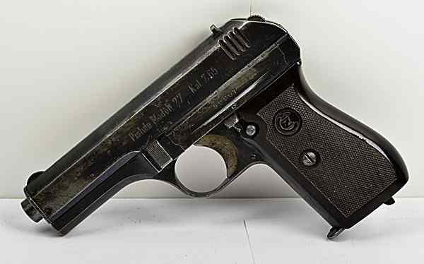 Appraisal: WWII Nazi German CZ Model Pistol ACP cal barrel S