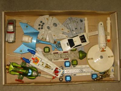 Appraisal: Five Dinky Star Wars and similar models three Corgi models