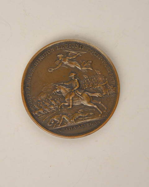 Appraisal: Comitia Americana Medal originally awarded to Col William Washington Medal