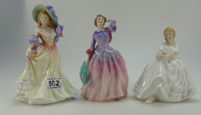 Appraisal: Royal Doulton lady figures Blithe Morning HN Katie HN Heather