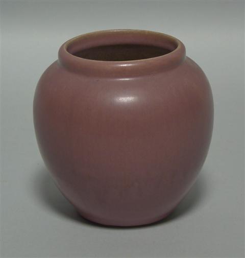 Appraisal: FULPER PINK VASE raised mark - h in Provenance Estate