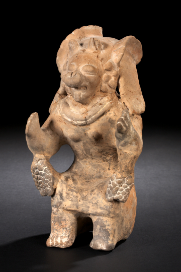 Appraisal: Jama Coaque Culture Seated Figure Ecuador ca B C -