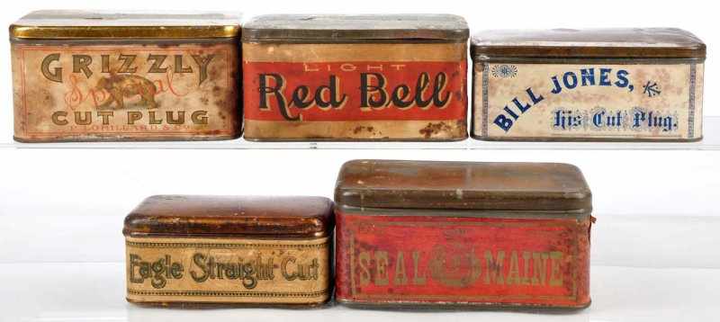 Appraisal: Lot of Tobacco Mixtures Description Fine lot of pre- tins