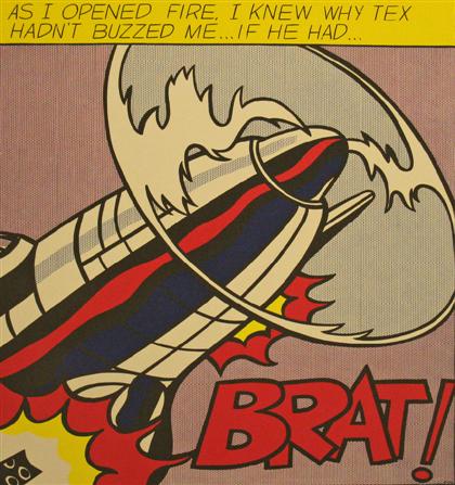 Appraisal: ROY LICHTENSTEIN american -