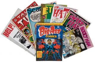 Appraisal: Crumb Robert Group of Nine Comic Books and Magazines Including