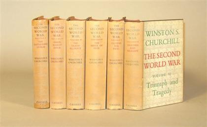 Appraisal: vols Churchill Winston S The Second World War London etc