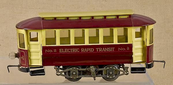 Appraisal: Lionel standard gauge No Electric Rapid Trans Lionel standard gauge