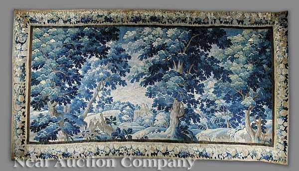 Appraisal: An Antique Flemish Hand-Woven Tapestry probably Brussels th c A