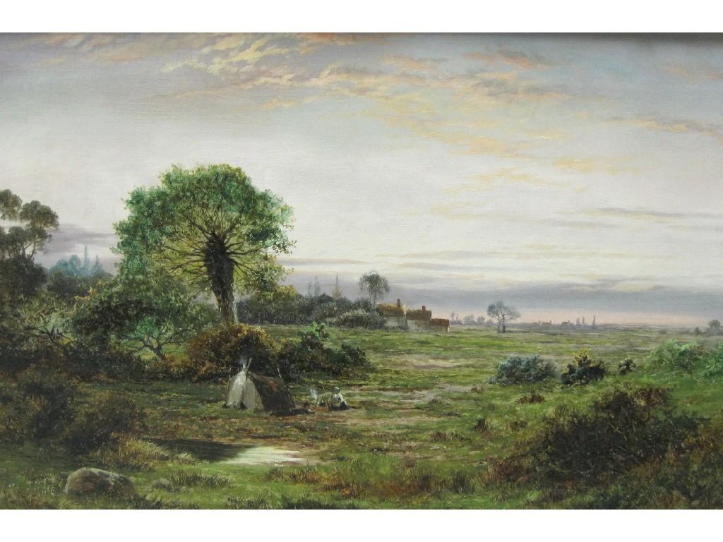 Appraisal: WILLIAM HENRY MANDER Evening near Coleshill signed and inscribed as