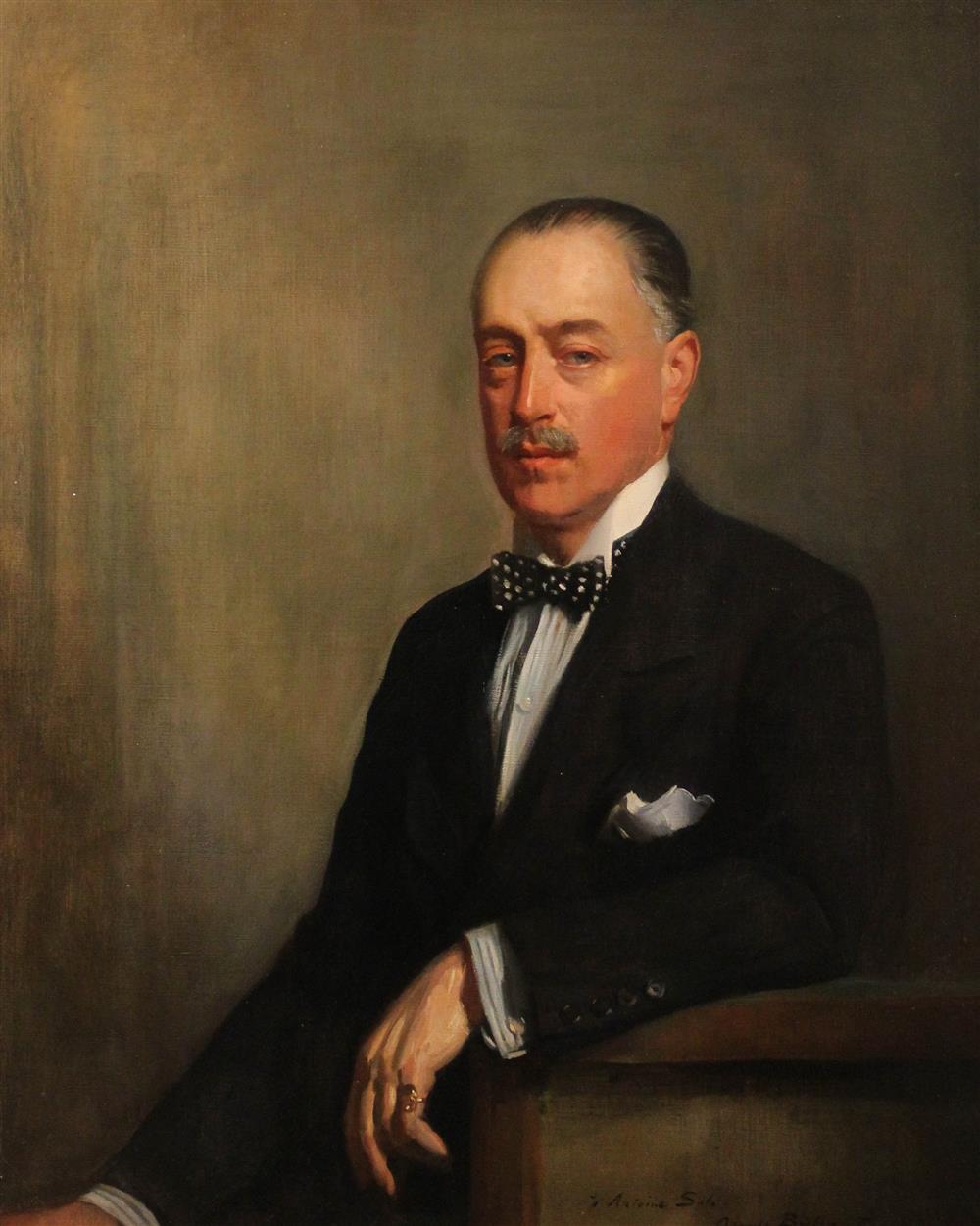 Appraisal: SIR OSWALD BIRLEY BRITISH - PORTRAIT OF COUNT ANTOINE SALA