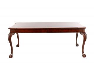 Appraisal: Henkel Harris Chippendale Style Dining Table Henkel Harris Virginia -