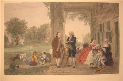 Appraisal: piece Hand-Colored Engraving Barlow Tho Oldham after Rossiter T P