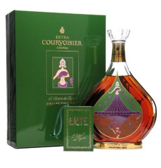 Appraisal: Erte L' Espirit du Cognac Courvoisier Erte L' Espirit du