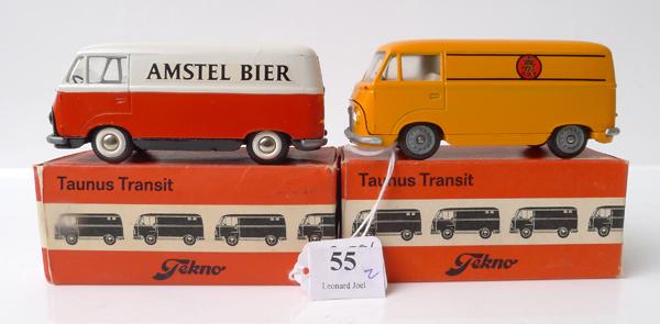 Appraisal: TWO TEKNO DENMARK TAUNUS TRANSIT MODELS INCLUDING POSTBIL POSSIBLE TOUCH-UP