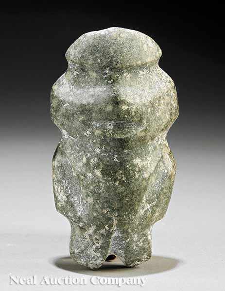 Appraisal: A Mezcala Carved Stone Figure of a Standing Male c