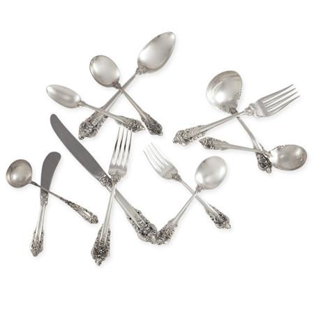 Appraisal: Wallace Sterling Silver Flatware Service Estimate -