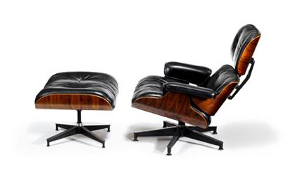 Appraisal: CHARLES AND RAY EAMES american - - ES Lounge chair