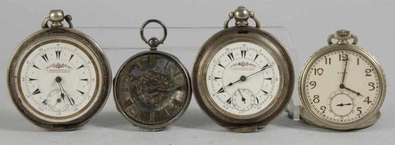 Appraisal: Lot of Pocket Watches Description K Serkisoff made by Billodes