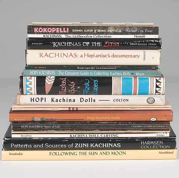 Appraisal: American Indian - Southwest Books on Hopi and Zuni Katsinas