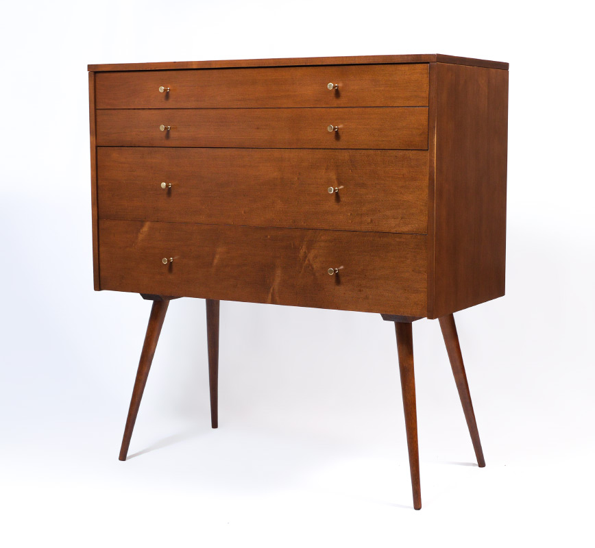 Appraisal: PAUL MCCOBB DRAWER MID CENTURY CHEST drawer chest with the