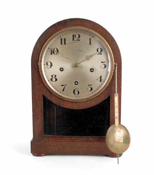 Appraisal: L Furtwangler Sohne German Westminster chime clock th c h