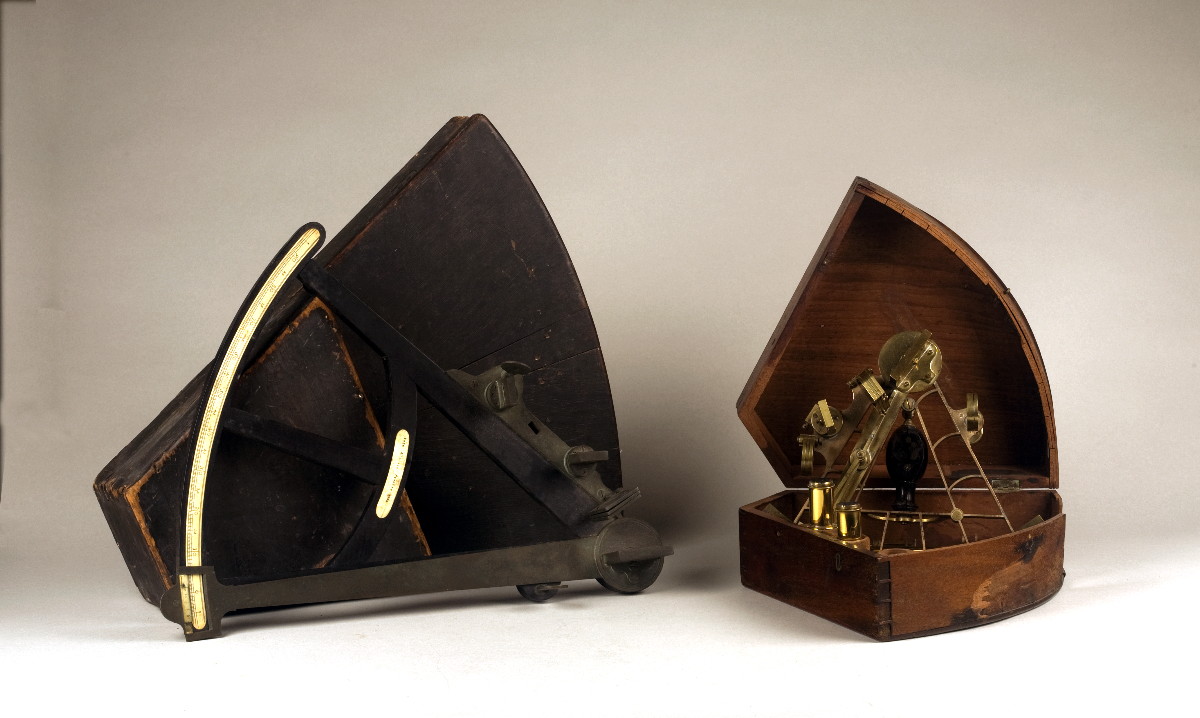 Appraisal: CASED BRASS AND EBONY SEXTANT BY SPENCER BROWNING AND RUST