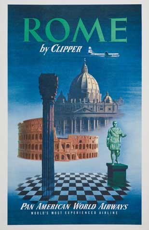 Appraisal: ANONYMOUS ROME BY CLIPPER x inches x cm Condition B