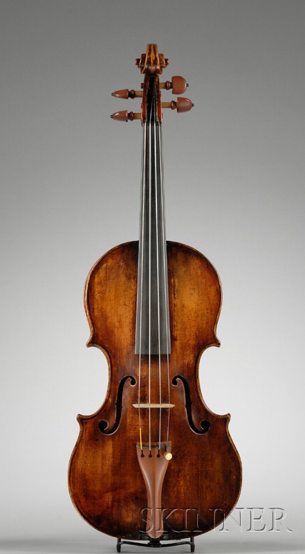 Appraisal: Italian Composite Violin Ascribed to Pietro Guarneri Venice c the