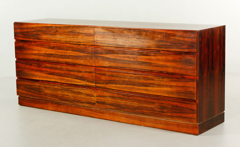 Appraisal: - Mobelfabrik Rosewood Dresser Mobelfabrik Danish dresser rosewood stamped on