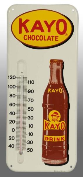 Appraisal: Tin Kayo Thermometer Description Clean and crisp with nice white