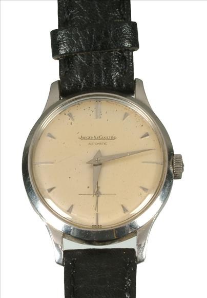 Appraisal: Jaeger LeCoultre a gentleman's stainless steel wristwatch ref circa the