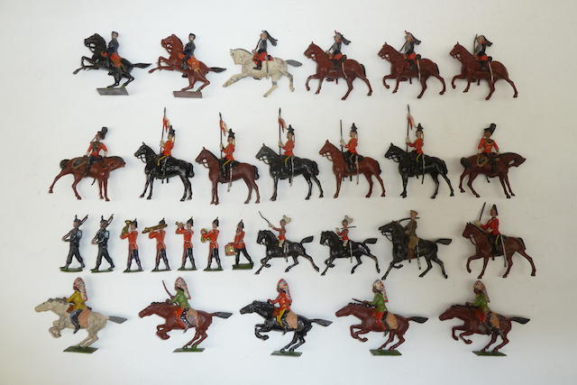 Appraisal: Britains British Cavalry and others c Britains set th Lancers