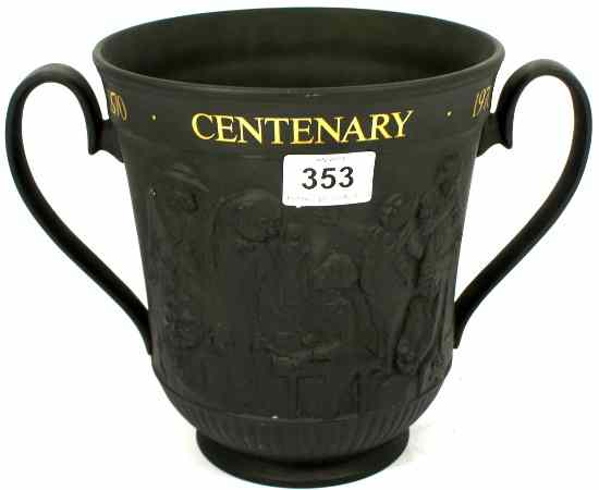 Appraisal: Royal Doulton Two Handled Planter Charles Dickens Centenary -