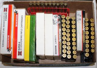 Appraisal: Rounds of British Ammo Hornady Remington Winchester etc Rounds of