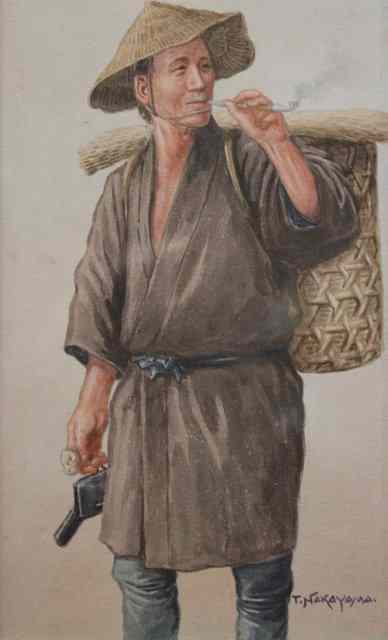 Appraisal: TAKASHI NAKAYAMA - Study of an oyster farmer in a